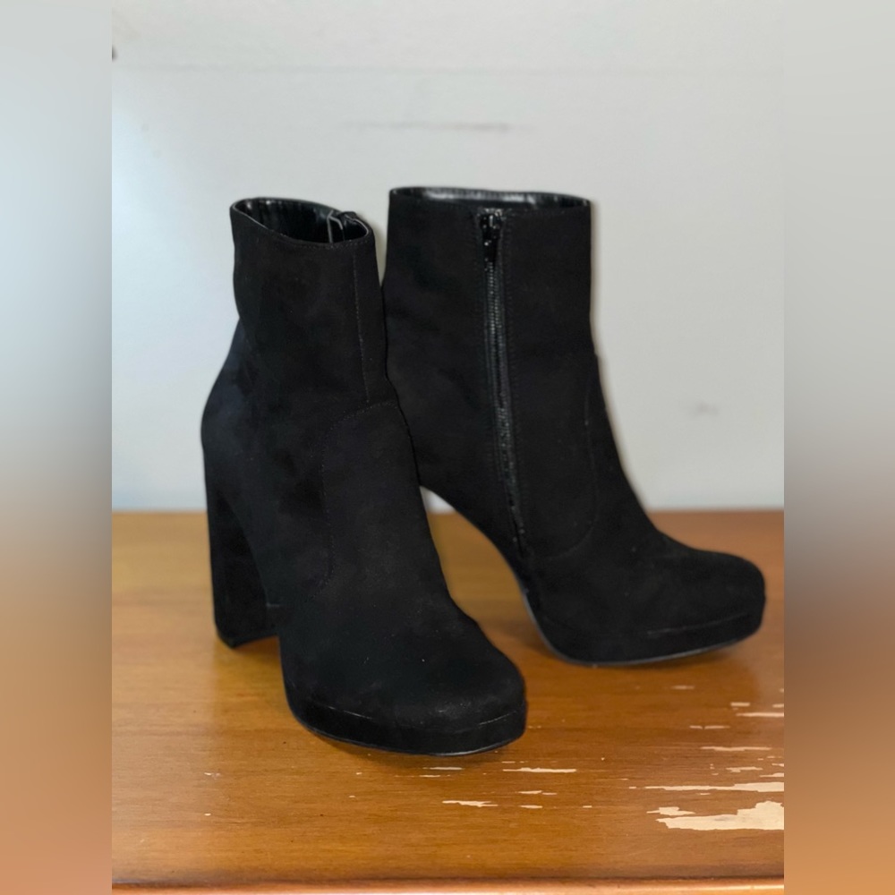 Black booties